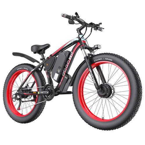 GOGOBEST GF700 Electric Bike, 2*500W Dual Motor, 48V 18.2Ah