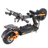 TWOFISH V5 MAX Electric Scooter with Seat, 800W Motor, 48V 18Ah
