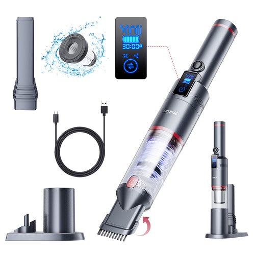 SmartAI H5 Handheld Cordless Vacuum Cleaner, 17KPa