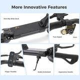 Ausom L2 Electric Scooter, 2*800W Motor, 48V 15.6Ah