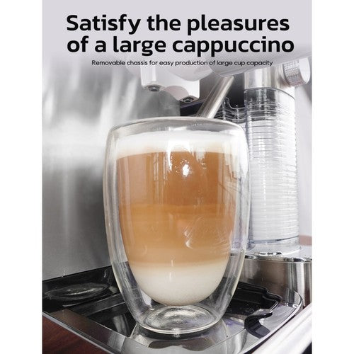 HiBREW H13A 3 in 1 Semi Automatic Coffee Machine, 6 Coffee Modes