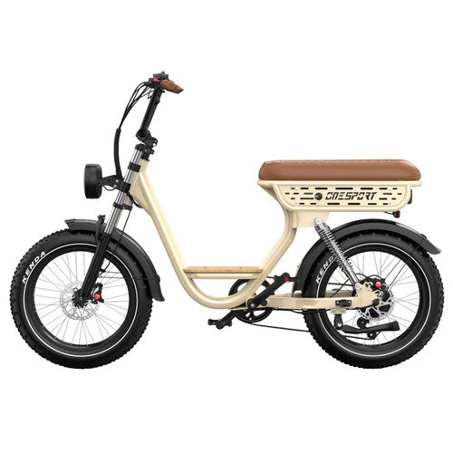 Onesport W77 Electric Bike, 500W Motor, 48V 18Ah
