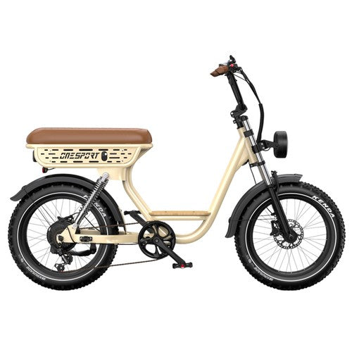 Onesport W77 Electric Bike, 500W Motor, 48V 18Ah