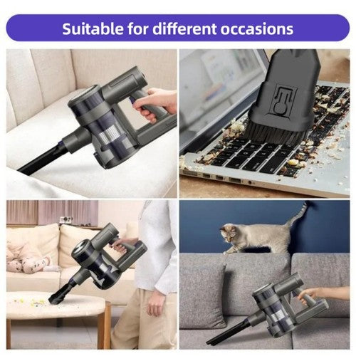 MOOSOO YG-618-B Cordless Vacuum Cleaner, Flexible 180°