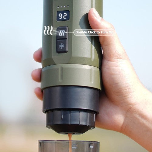 HIBREW H4C Portable Espresso Maker, Handheld Manual Coffee Machine for Camping