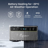 FOSSiBOT FBP1200 Portable Power Station + Expansion Battery Pack