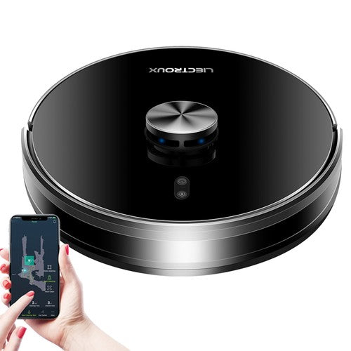 Liectroux X6 Robot Vacuum Cleaner, 6500Pa Suction, LDS Laser Navigation