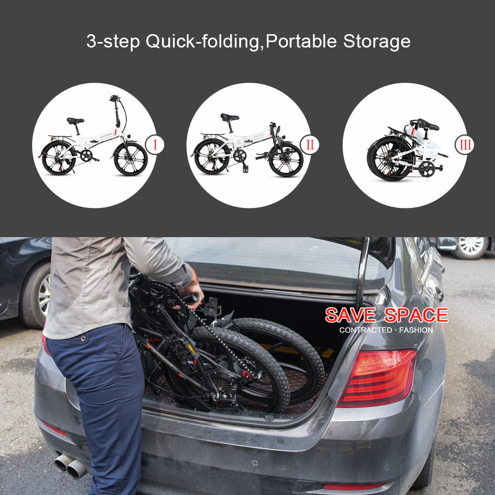 SAMEBIKE 20LVXD30-II Folding Electric Bike