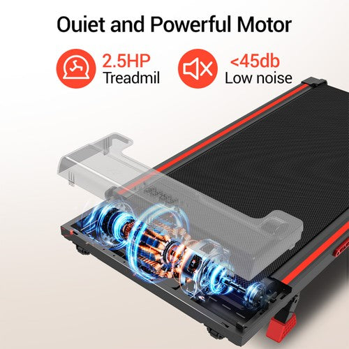 ROBORE X5 Walking Pad, Triple Shock Absorption 10km/h