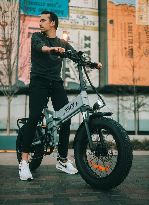 PVY Z20 Plus 1000W Folding Electric Bike 20*4.0 Fat Tire