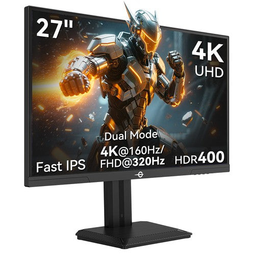 TITAN ARMY P2712V Gaming Monitor, 27 inch Fast IPS, 3840×2160@160Hz & 1920×1080@320Hz