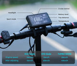 iScooter iX3 Folding Electric Scooter Pneumatic Tires 800W