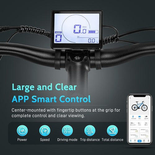 Fafrees FM8 Pro Electric Bike 27.5 inch Air Tires 36V 250W Mid-drive