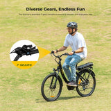 Eleglide C2 Electric Bike 250W Mid-drive Motor 36V 13Ah