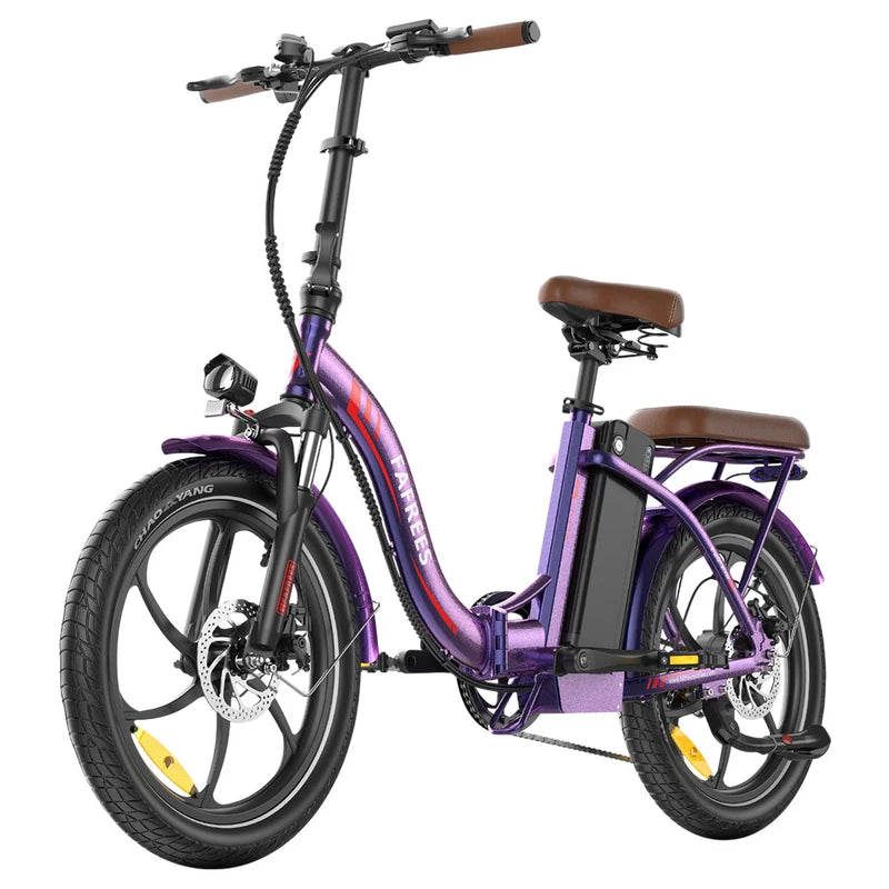 Fafrees F20+ Pro Folding Electric Bike purple - elekset.com