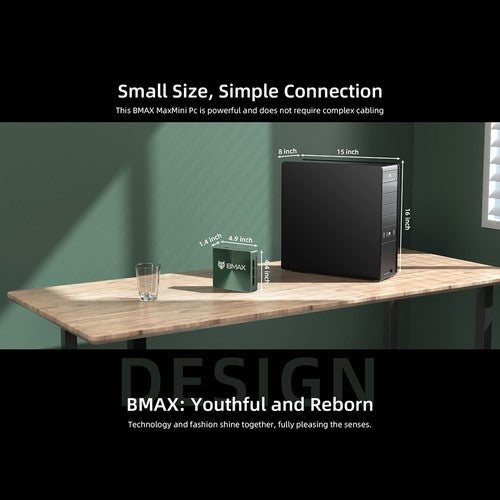 BMAX B6 Plus Mini PC, Intel Core i3-1000NG4 up to 3.2GHz