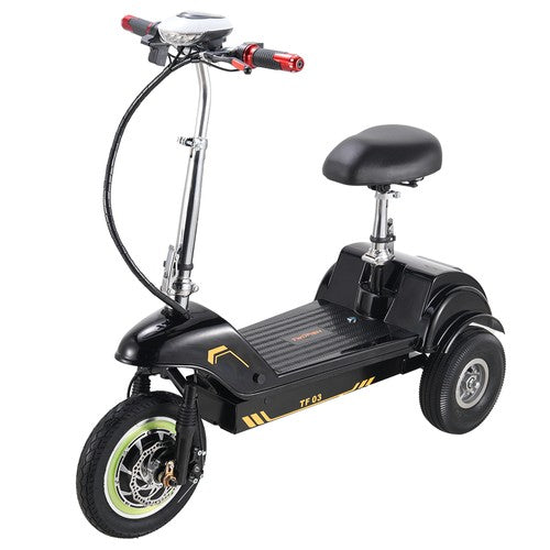 TWOFISH TF03 Electric Scooter with Removable Seat, 350W Motor, 48V 15Ah