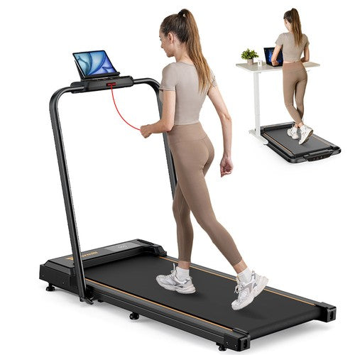 Formill FT-51 2-in-1 Walking Pad Treadmill, 2.5 HP Motor, Folding Treadmill 10km/h