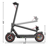 iScooter i10 Electric Scooter, 650W Motor, 36V 15Ah