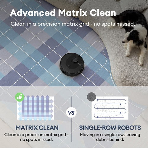 Ultenic D10 Robot Vacuum Cleaner, 15min LiDAR Quick Map, 4000Pa