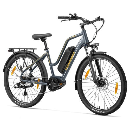 Touroll MA2 Electric Bike 250W Mid-Drive Motor 36V 13Ah