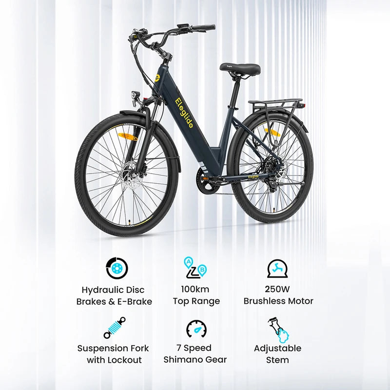 Eleglide T2 Electric Bike 250W Motor 36V 13Ah