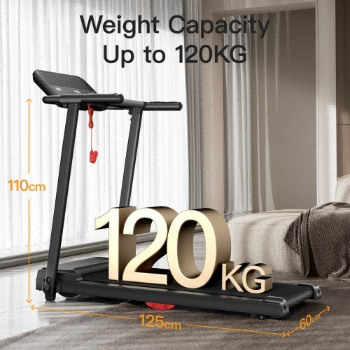 ROBORE P8 Foldable Treadmill 14KM/H, 12 Built-in Programs
