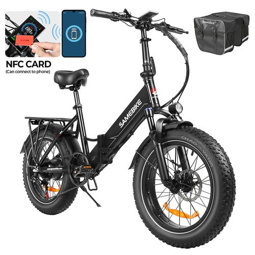SAMEBIKE LOTDM200-II-FT Folding Electric Bike750W