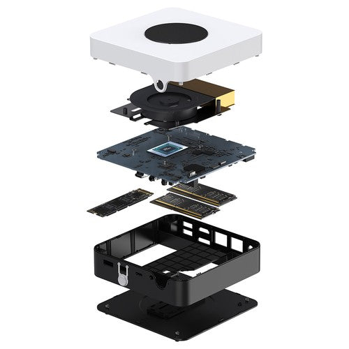 CHUWI LarkBox X Mini PC, Intel N150 4 Cores Max 3.6GHz, 16GB RAM 512GB SSD