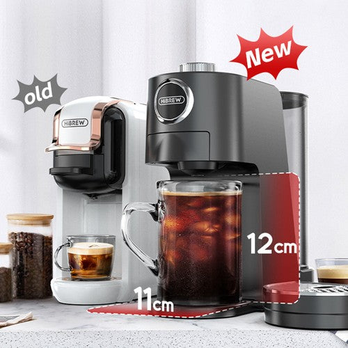 HiBREW H3C 3-in-1 Capsule Coffee Machine, 20Bar Pump