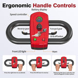 Unificare Lucas Pro Four-wheeled Scooter, 180W Motor, 24V 12Ah