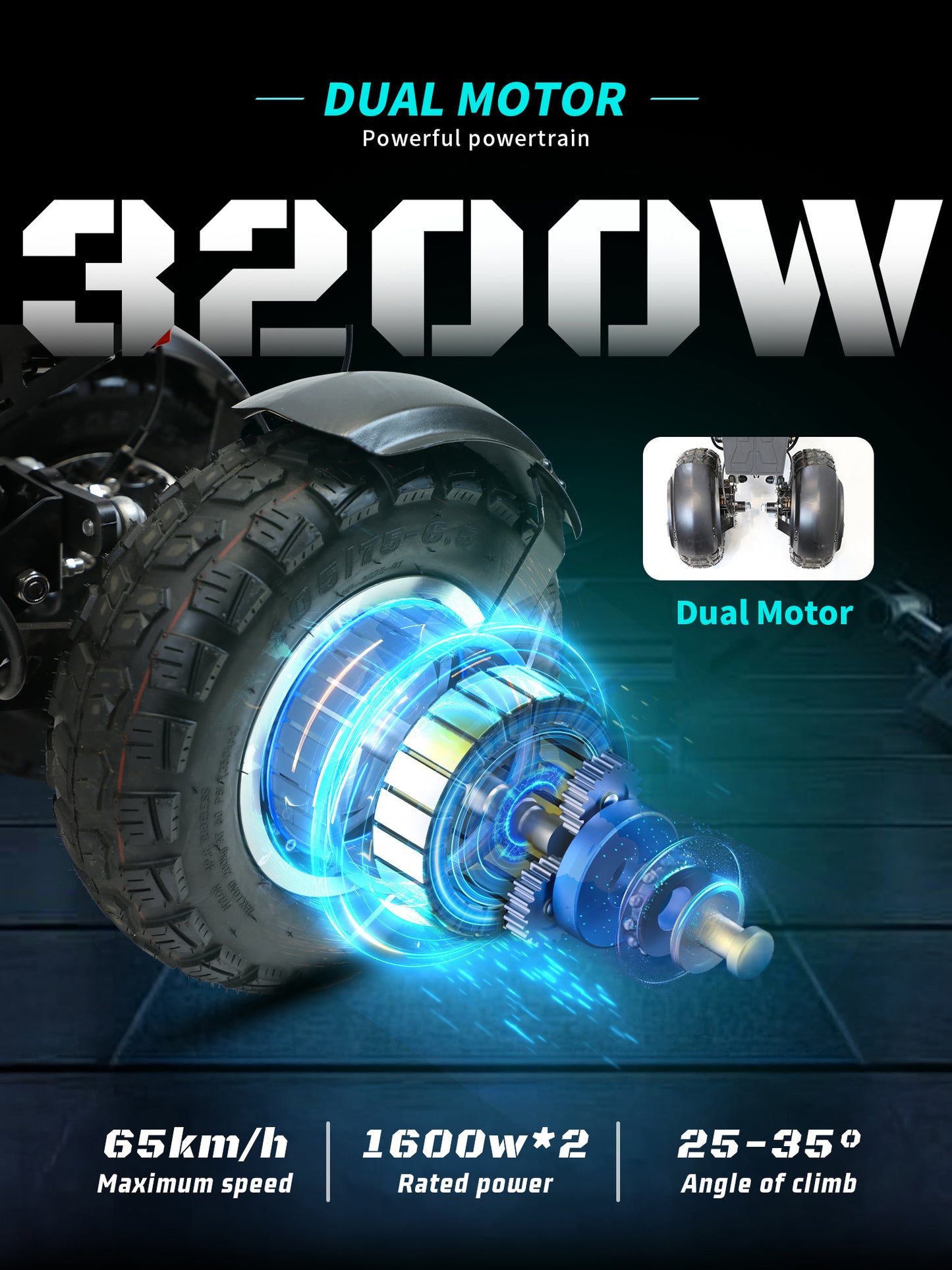 OOTD T30 3200W Electric Scooter