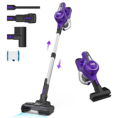 INSE S62 Cordless Stick Vacuum Cleaner, 30kPa 300W