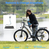 Touroll MA2 Electric Bike 250W Mid-Drive Motor 36V 13Ah