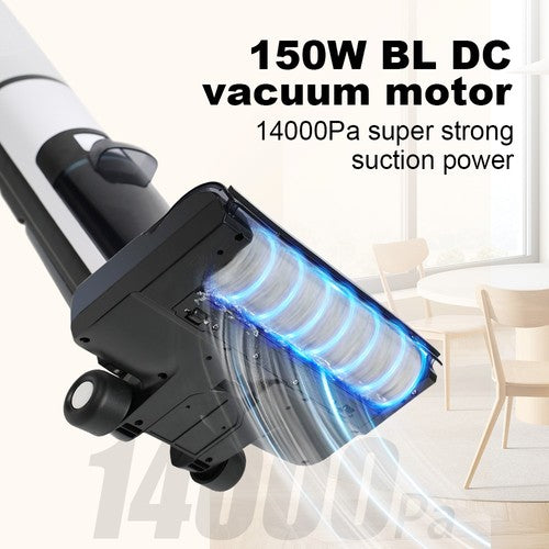 Liectroux i7 Pro Cordless Wet Dry Vacuum Cleaner, 14000Pa