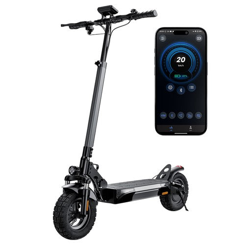 iScooter W9 Electric Scooter, 1000W Motor, 48V 14Ah