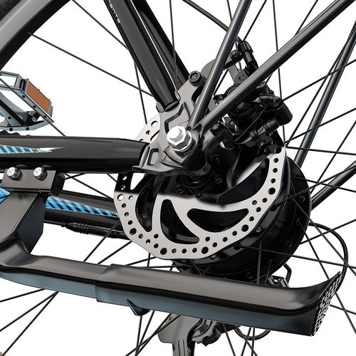 FENGQS Q8 Electric Bike, 750W Motor, 48V 17.5Ah 50km/h