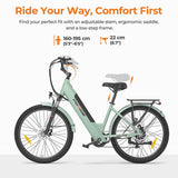 Foride Roamer 1 Step-thru Electric Bike 250W Motor 36V 13Ah