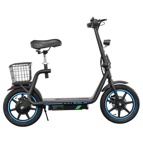 TWOFISH M5 Elite Electric Scooter, 500W Motor, 48V 13Ah